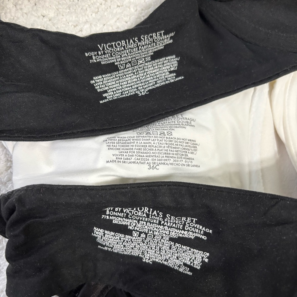Y2K Victoria’s Secret Bra Bundle of 3 Size 36C - Picture 3 of 4